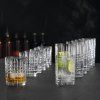 Komplet kozarcev HIGHLAND, za long drink in whisky, set 12 kosov, svetla, Nachtmann