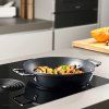Servirna ponev ADAMANT, 28 cm, črna, aluminij, Fissler
