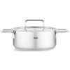 Casserole kozica PURE 20 cm, 2,4 l, s inox Pokrov za lonec, inox, Fissler
