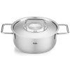 Casserole kozica PURE 20 cm, 2,4 l, s inox Pokrov za lonec, inox, Fissler