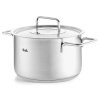 Lonec za kuhanje PURE 20 cm, 3,6 l, s inox Pokrov za lonec, inox, Fissler