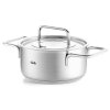 Lonec za kuhanje PURE 16 cm, 1,9 l, s inox Pokrov za lonec, inox, Fissler