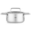Lonec za kuhanje PURE 16 cm, 1,9 l, s steklenim pokrovom za lonec, inox, Fissler