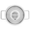 Set posode PURE, stekleni pokrov za lonec, set 5 kosov, inox, Fissler