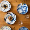 Jedilni krožnik DIESEL CLASSICS ON ACID ENGLISH DELFT, 28 cm, bela, porcelan, Seletti