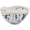 Servirna skleda DIESEL CLASSICS ON ACID KOI, 18 cm, bela/modra, porcelan, Seletti