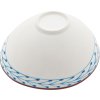 Jedilna skleda DIESEL CLASSICS ON ACID FIORI, 12 cm, bela/modra, porcelan, Seletti