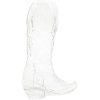 Vaza CRYSTALBOOTIE, 28 cm, prozorna, steklo, Seletti