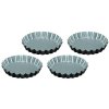 Pekač za pecivo SILVER ELEGANCE, set 4 kosov, 12 cm, črna, jeklo, Guardini