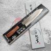Santoku nož KANETSUNE TSUCHIME, 16 cm, rjava, Dellinger