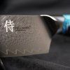 Santoku nož RESIN FUTURE, 17 cm, modra, Dellinger