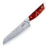 Santoku nož RESIN FUTURE, 17 cm, rdeča, Dellinger