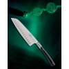 Santoku nož EDONIST, 18 cm, zakovice iz nerjavečega jekla, črna, Lion Sabatier