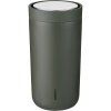 Potovalni lonček TO GO CLICK, 200 ml, mehak temen gozd, Stelton