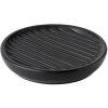 Posoda za milo FJORD, 11 cm, črna, kamenina, Stelton