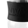 Potovalni lonček MINIMA, 450 ml, črna, steklo, Viva Scandinavia