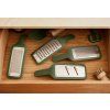 Grobo ročno strgalo GREEN TOOLS 26 cm, zelena, plastika,Eva Trio