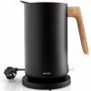 Električni kotliček NORDIC KITCHEN 1,5 l, črna, Eva Trio