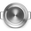 Sauté ponev 28 cm, nerjaveče jeklo,Eva Trio