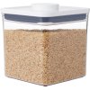 Kuhinjska posoda za shranjevanje POP GOOD GRIPS, 2,6 l, velika kvadratna, plastika, OXO