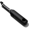 Lupilec za zelenjavo GOOD GRIPS, 18 cm, nazobčan, črn, plastičen, OXO