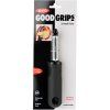 Lupilec za zelenjavo GOOD GRIPS, 18 cm, nazobčan, črn, plastičen, OXO