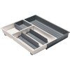 Vložek za jedilni pribor GOOD GRIPS 41 cm, s prilagodljivim predelkom, siva, plastika, OXO