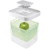 Posoda za shranjevanje hrane GREENSAVER GOOD GRIPS, 4,0 l, bela, plastika, OXO