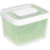 Posoda za shranjevanje hrane GREENSAVER GOOD GRIPS, 4,0 l, bela, plastika, OXO