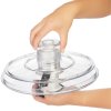 Posoda z vrtljivim cedilom GOOD GRIPS, 4,7 l, bel, plastičen, OXO