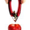 Nož za jagode GOOD GRIPS, 9 cm, rdeč, plastičen, OXO