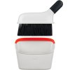 Smetišna in krtača set GOOD GRIPS, 19 cm, bela, plastika, OXO