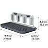 Odcejalna podloga GOOD GRIPS, 31 cm, siva, plastika, OXO