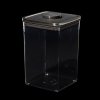 Kuhinjska posoda za shranjevanje POP STEEL, 4,2 l, velika kvadratna, plastika, OXO