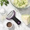 Lupilec za zelenjavo GOOD GRIPS, 13 cm, vijolična barva, plastika, OXO