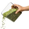 Kuhinjska posoda za shranjevanje POP STEEL, 2,6 l, velika kvadratna, plastika, OXO