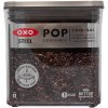 Kuhinjska posoda za shranjevanje POP STEEL, 2,6 l, velika kvadratna, plastika, OXO