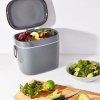 Zabojnik za biološke odpadke EASY-CLEAN GOOD GRIPS 6,62 l, siva, plastika, OXO