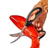 Škarje za morske sadeže GOOD GRIPS, 19 cm, črne, plastične, OXO