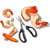 Škarje za morske sadeže GOOD GRIPS, 19 cm, črne, plastične, OXO