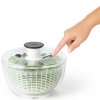 Posoda z vrtljivim cedilom GOOD GRIPS, 2,7 l, bel, plastičen, OXO