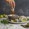 Jedilna skleda, 400 ml, set 4, siva, keramika, Staub