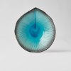 Desertni krožnik SKY BLUE, 15 cm, modra, keramika, MIJ
