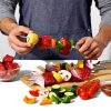 Mesna nabodala GOOD GRIPS, 34 cm, set 6, srebrna, iz nerjavečega jekla, OXO