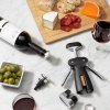 Krilati odpirač za vino GOOD GRIPS, 26 cm, črna, iz nerjavečega jekla, OXO