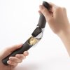 Stiskalnik za česen GOOD GRIPS, 18 cm, črna, iz nerjavečega jekla, OXO