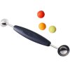 Žlička za melono GOOD GRIPS, 23 cm, črna, iz nerjavečega jekla, OXO