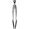 Kuhinjske klešče GOOD GRIPS, 23 cm, črna, silikonska, OXO