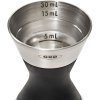 Jigger STEEL, 7 cm, srebrn, iz nerjavečega jekla, OXO