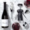 Zamašek za vino STEEL, set 2, srebrna, iz nerjavečega jekla, OXO